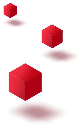Red cubes